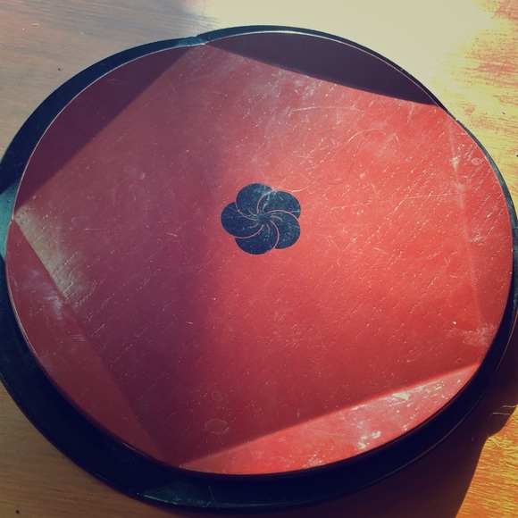 Nesting set of Japanese lacquerware.